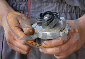 تعویض فیبر و فنر واتر پمپ پراید